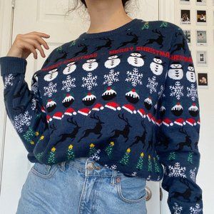 Super cute "ugly" Christmas sweater!